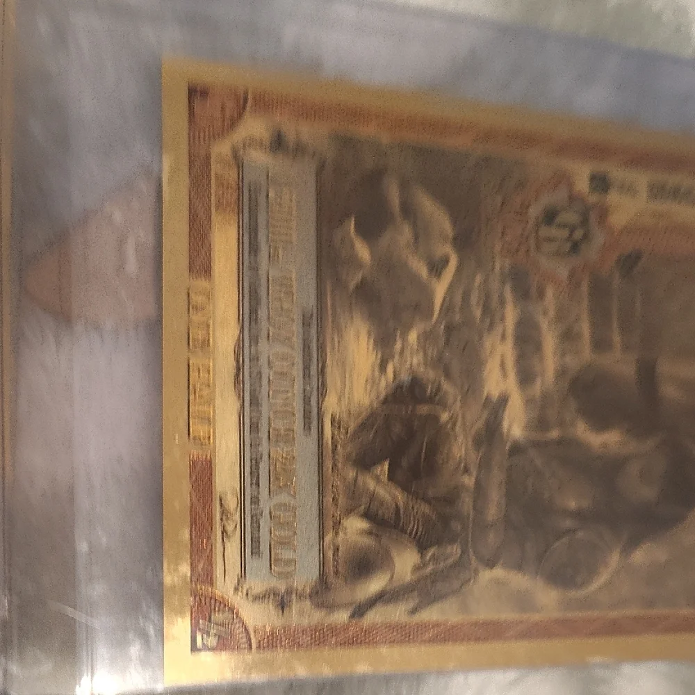 Goldback Collectible Note Set - Metallic Gold Design - Picture 12 of 12